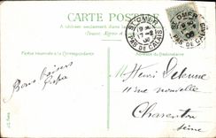 CPA Fantaisie Derniere etape Militaria 
