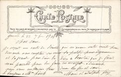 VINTAGE POSTCARD Fantasy Woman Dramatic Dematha Theater of the Madnesses