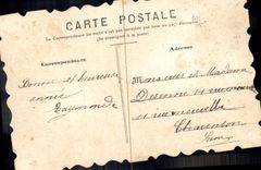 CPA Fantaisie Colombe Fleurs