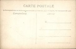 VINTAGE POSTCARD Fantaisie Boat Fishes