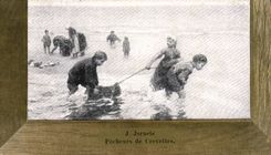 CPA Fantaisie Jsraels Pecheurs de crevettes 