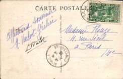 VINTAGE POSTCARD Msila an Arab Street