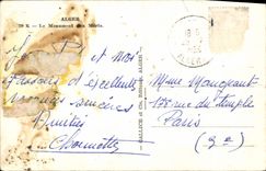 CPM Alger Le Monument Aux Morts Militaria