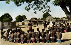 MODERN CARD Africa Colors Dances At the Village