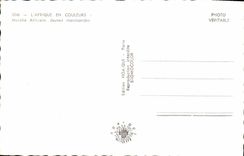 MODERN CARD Africa commercial Colors Morche Afrocain Young people