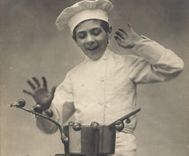 VINTAGE POSTCARD Fantasy Child Chief