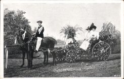 VINTAGE POSTCARD Carnival