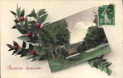 CPA Fantaisie Bonne annee