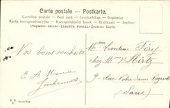 CPA Fantaisie Bonne annee