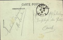 VINTAGE POSTCARD Luchon Valley Of Read the Cascade Of the Heart