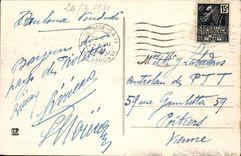 CPA Toulouse La Gare Matabiau Midi Orleans Tramway