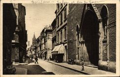 CPA Toulouse Eglise Et Rue Du Tour