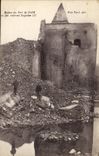 VINTAGE POSTCARD Ruins Of the Fort De Ham or Was Napoleon III Militaria