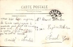 CPA Tarbes Le Monument A Danton Place de la Republique