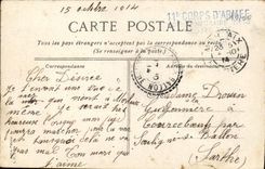 VINTAGE POSTCARD Morlaix Viaduct