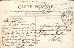 VINTAGE POSTCARD Morlaix Wet dock Bateau