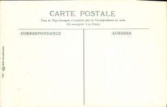 CPA Route Menton Ventimiglia Ane mule