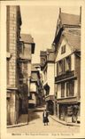 VINTAGE POSTCARD Morlaix Street Angel De Guernisac