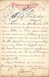 Carte Postale Publicite Chambon Marseille 