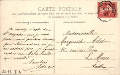 VINTAGE POSTCARD St Nazaire the Church