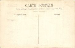 POSTAL de la VENDIMIA Sables d'Olonne en las rocas del De bien I' Enfer