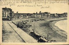 POSTAL de la VENDIMIA Sables d'Olonne entrada del puerto