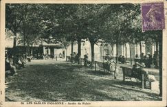 CPA Les Sables D'Olonne Jardin Du Palais