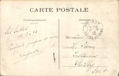 VINTAGE POSTCARD Sables d'Olonne Panoramic View Taken Tower D' Arundel