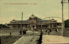 POSTAL de la VENDIMIA Sables d'Olonne el casino