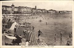 CPA Les Sables D'Olonne La Plage