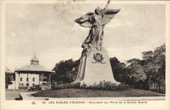 CPA Les Sables D'Olonne Monument Aux Morts De La Grande Guerre Militaria