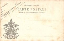 VINTAGE POSTCARD Ruins Of the Castle De Pierrefonds