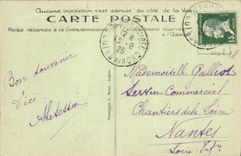 VINTAGE POSTCARD Perros Guirec the Martyrdom And I' Eglise