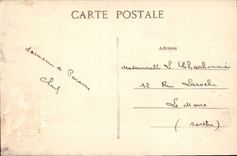 VINTAGE POSTCARD St Malo Seen On the Furrow And the Basin Taken Of the Castle