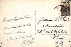 VINTAGE POSTCARD Holy Brieuc the Handle With the Monks