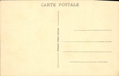 CPA Saint Guenole Penmarch Une Lame De fond Balayant La Roche Du Moine