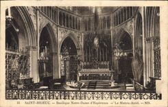 CPA Saint Brieuc Basilique Notre Dame D'Esperance Le Maitre Autel