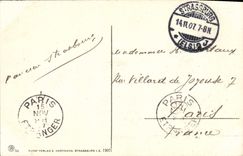 POSTAL Strasburg Pflanzbadgasse de la VENDIMIA