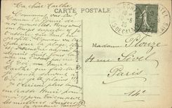 POSTAL Portel Fort e I Epi de la VENDIMIA por el mar pesado