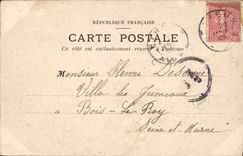 VINTAGE POSTCARD Fantaisie Children Go there Doucemert