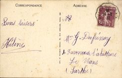 VINTAGE POSTCARD Louviers Rivette