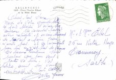 MODERN CARD Sallanches Places Charles Albert And Mont Blanc