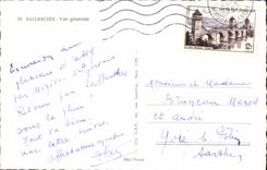 MODERN CARD Sallanches View