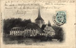CPA St Hymer Le Priere Et I'Eglise
