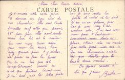 VINTAGE POSTCARD Sanatorium De Seyssuel Sick room