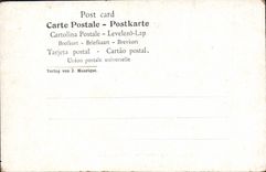 Palacio imperial de Estrasburgo de la POSTAL de la VENDIMIA