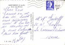 MODERN CARD Holy Brieuc Handle With the Monks