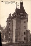 VINTAGE POSTCARD Castle De Meillant Close St Amand Montrond Seen from Of the Park
