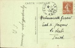 VINTAGE POSTCARD Holy Nectary Seen On I' Hotel Of the Park