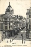 VINTAGE POSTCARD Holy Etienne Street Gambetta News Galleries